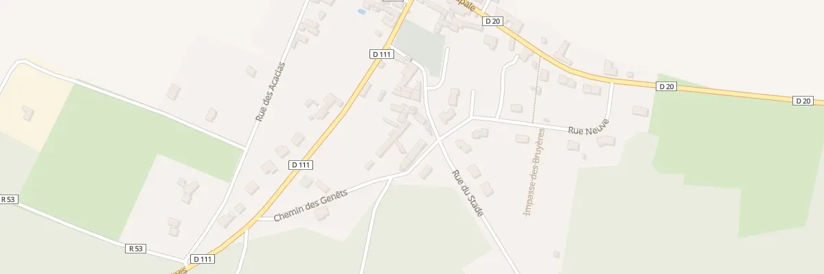 Plan du 5 Rue du Stade à Braslou