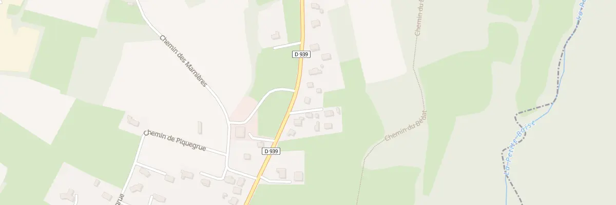 Plan du 226 Quartier des Barraques à Lannemezan