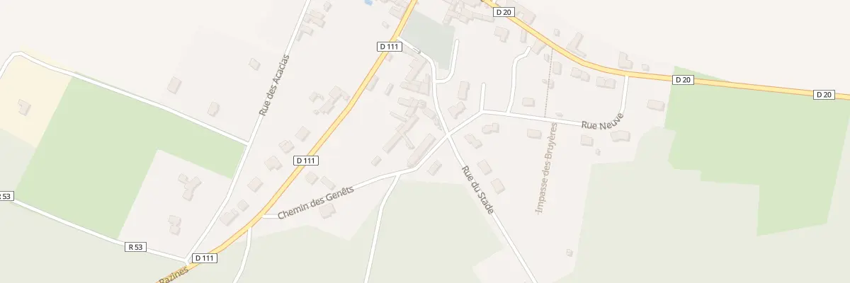 Plan du 5 Rue du Stade à Braslou