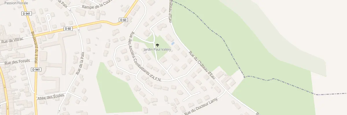 Plan du 5 Sq Arthur Rimbaud à La Rochefoucauld-en-Angoumois