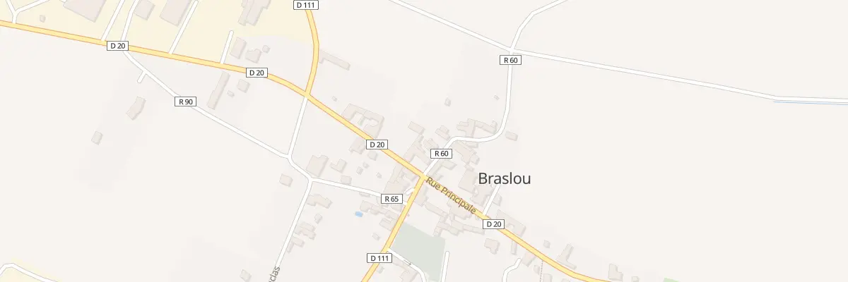 Plan du 123 Le Bourg à Braslou