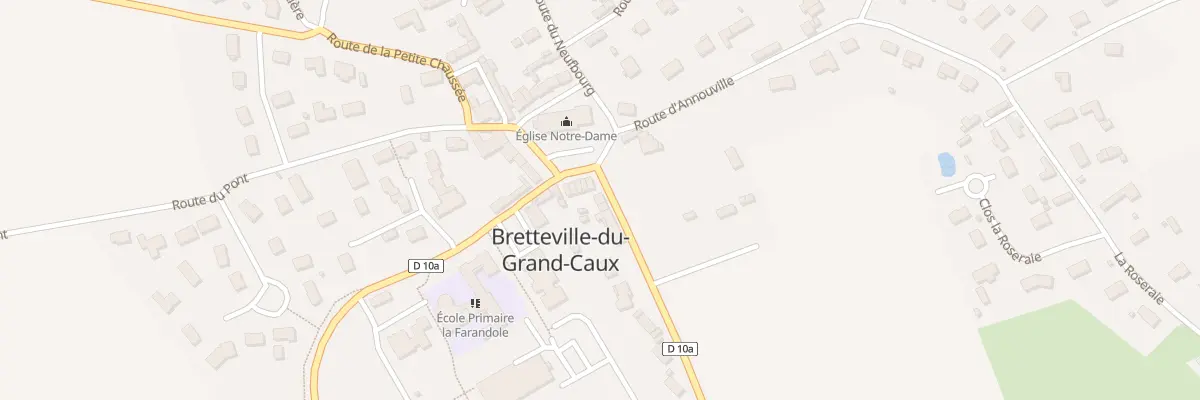Plan du 4B Pl de l’Eglise à Bretteville-du-Grand-Caux