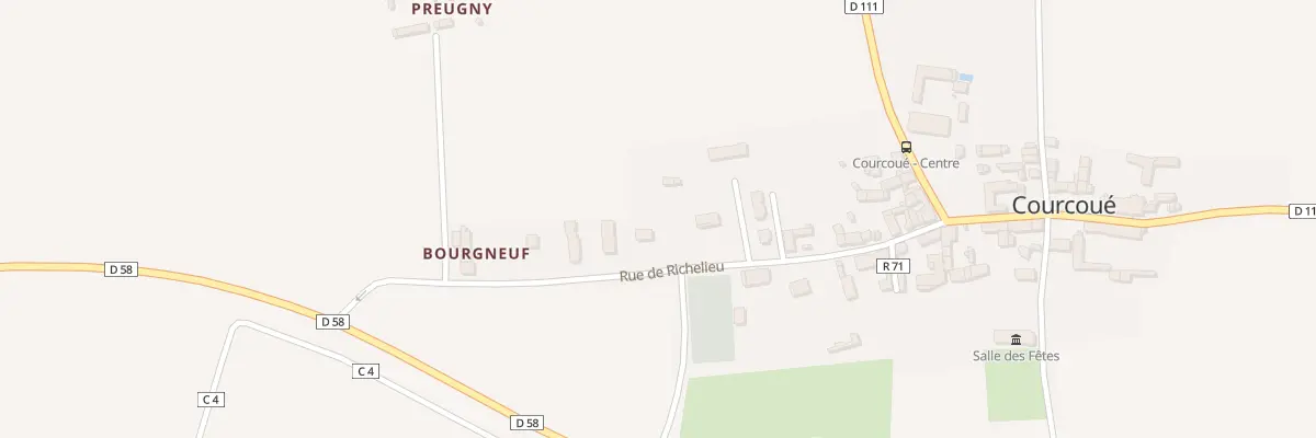 Plan du 32 Rue de Richelieu à Courcoué