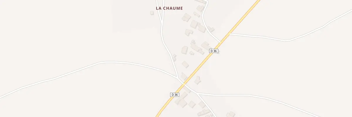 Plan du 14 La Chaume à Saint-Romain