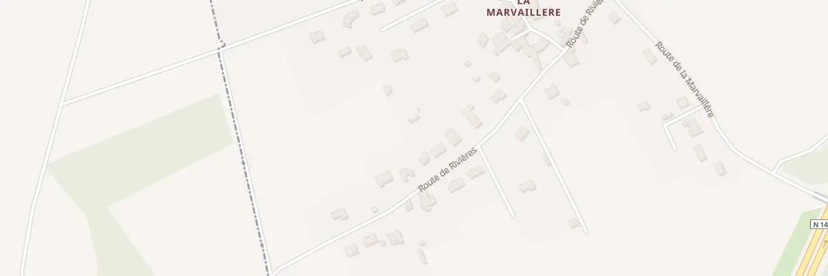 Plan du 20 Rte de Rivieres à Taponnat-Fleurignac