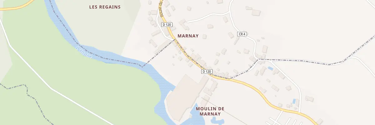 Plan du 19 Rte de Marnay à Azay-le-Rideau