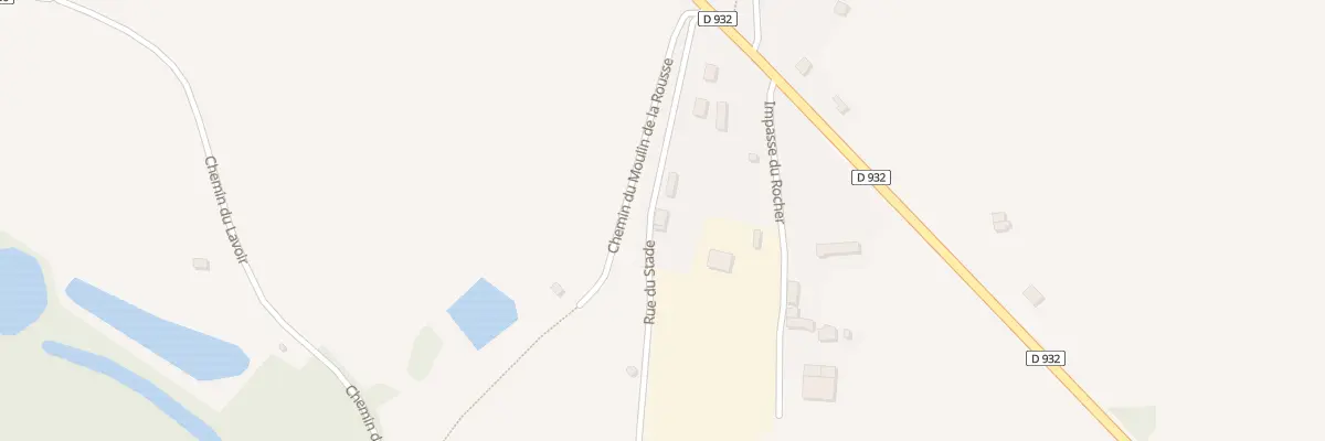 Plan du 7 Rue du Stade à Échauffour