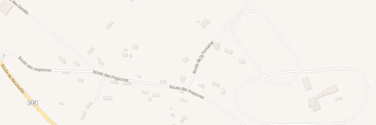 Plan du 8 Rte de la Fontaine à Martainville