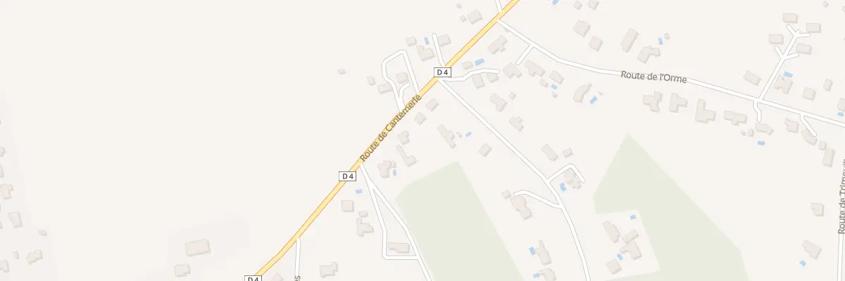 Plan du 81 Rte de Cantemerle à Prigonrieux