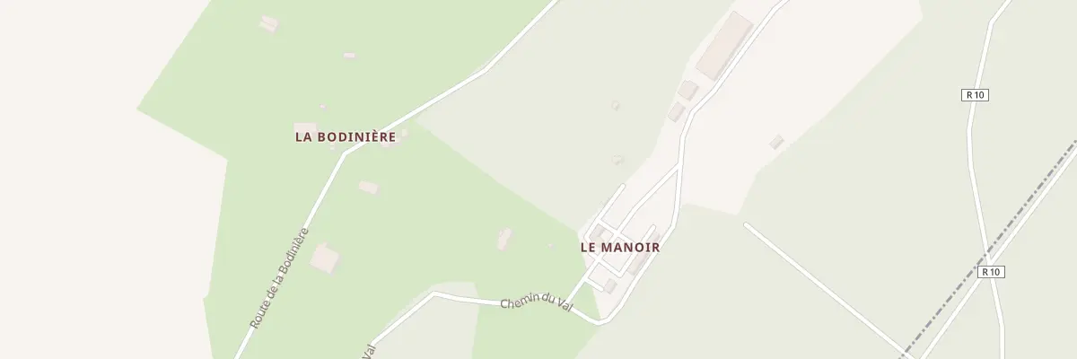 Plan du 9 Le Manoir à Saint-Germain-d’Aunay