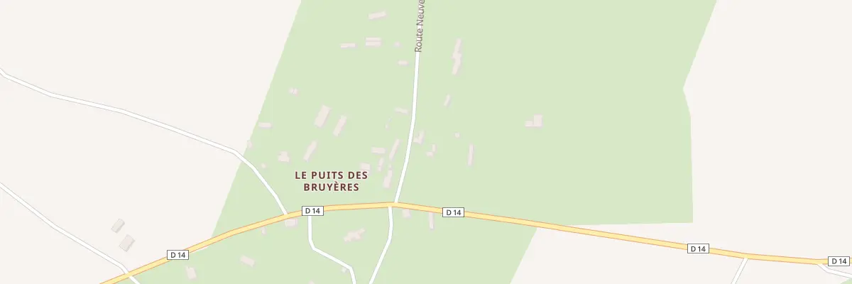 Plan du 27 Le Puits des Bruyeres au Sap-André