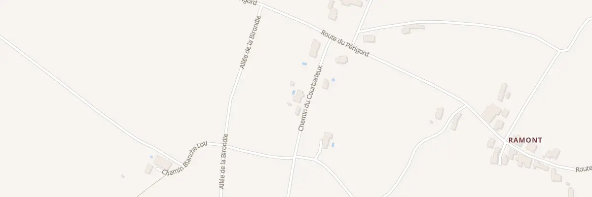 Plan du 50 La Birondie-Nord à Pomport