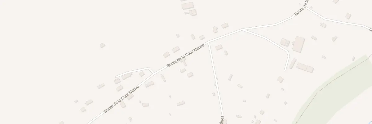 Plan du 68 Rte de la Cour Neuve à Martainville
