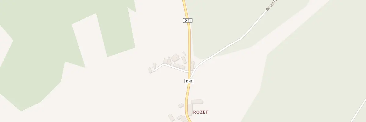 Plan du 11 Rte de Rozet à Combiers