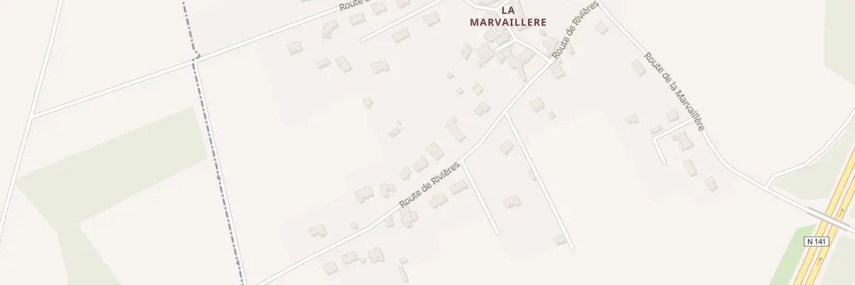 Plan du 16 Rte de Rivieres à Taponnat-Fleurignac