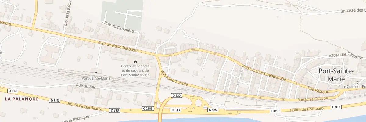 Plan du 52 Rue Docteur Chanteloube à Port-Sainte-Marie