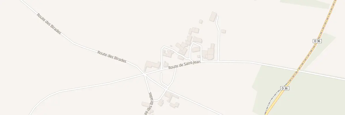 Plan du 2 Rte de la Fosse à Chassiecq
