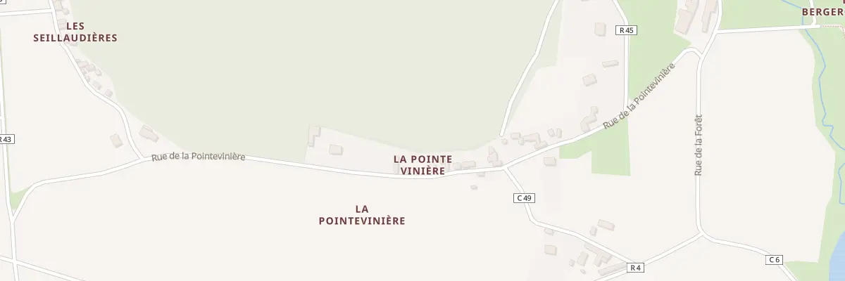 Plan du 22 Rue de la Pointevinière à Panzoult