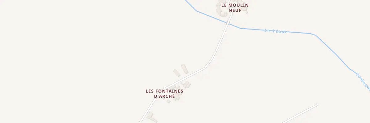 Plan du 73 Pres des Fontaines d’Arche à Razines