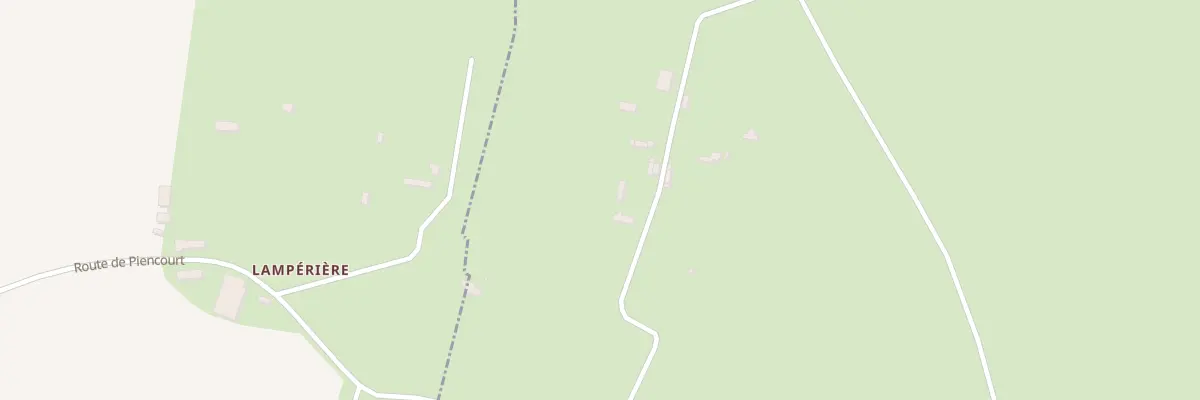 Plan du 33 La Lamperiere à Piencourt