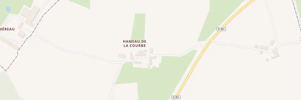 Plan du 2 Ham de la Courbe à Beaufay