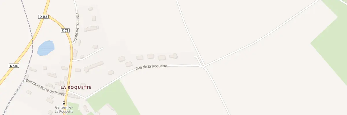 Plan du 5002 La Roquette Hameau à Ganzeville