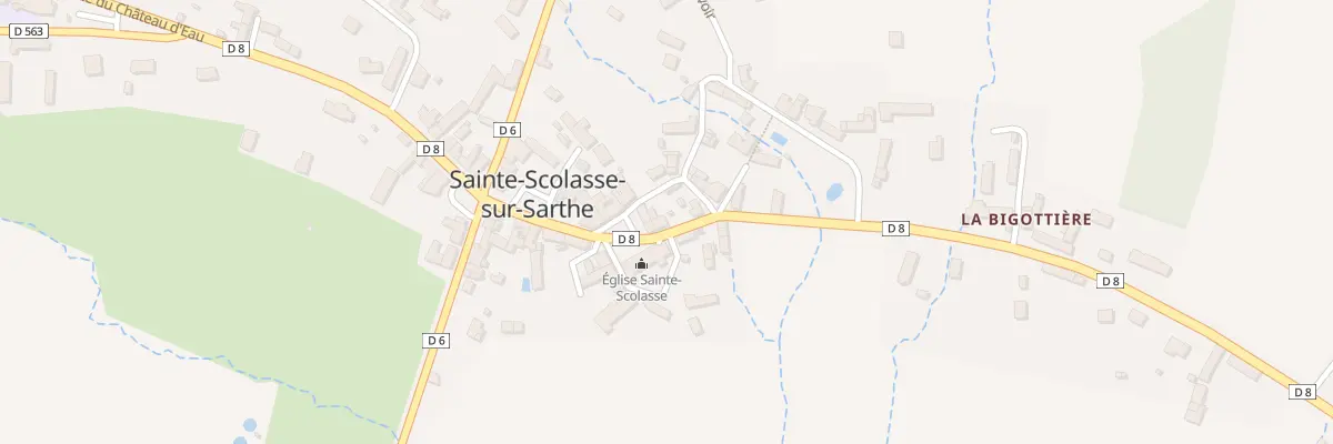 Plan du 6 Rue Mouffetard à Sainte-Scolasse-sur-Sarthe