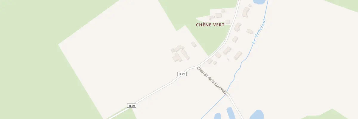 Plan du 858 Che de Mezière à Lombron