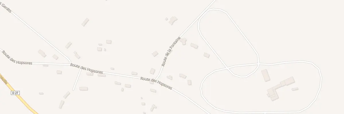 Plan du 12 Rte de la Fontaine à Martainville