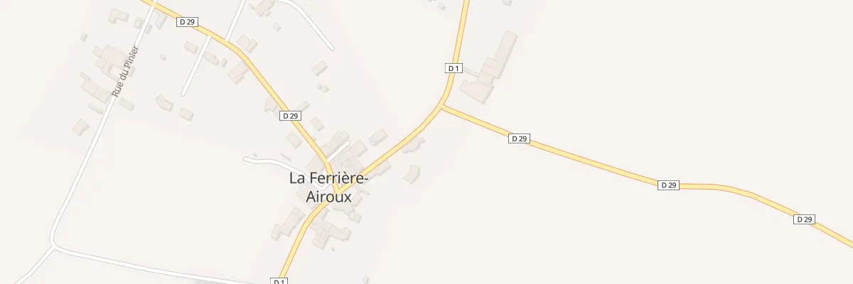 Plan du 5 Rue Saint Hilaire à La Ferrière-Airoux