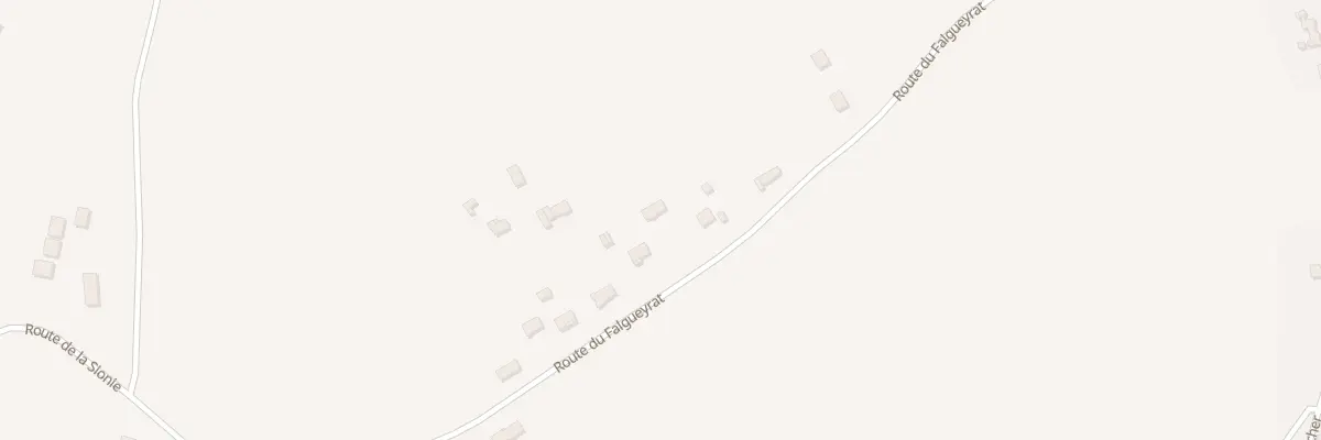 Plan du 38 Rte du Falgueyrat à Lamonzie-Saint-Martin