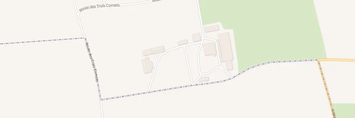 Plan du 1103 Rte des Trois Cornets à Bréauté