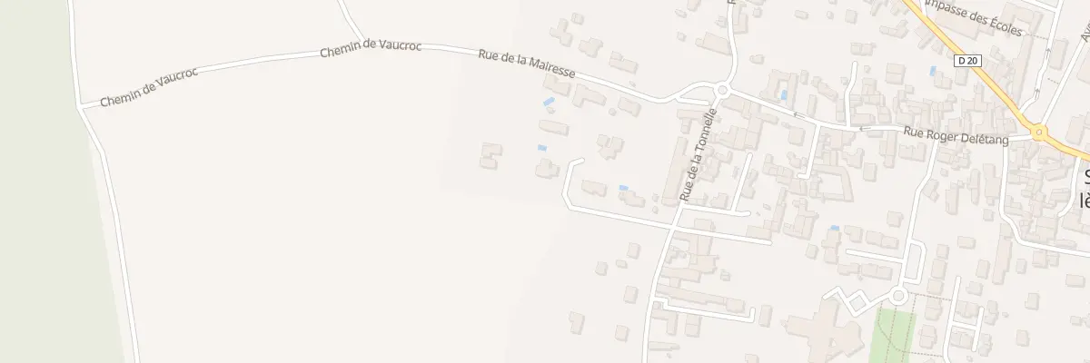 Plan du 2 All des Cerisiers à Saint-Georges-lès-Baillargeaux