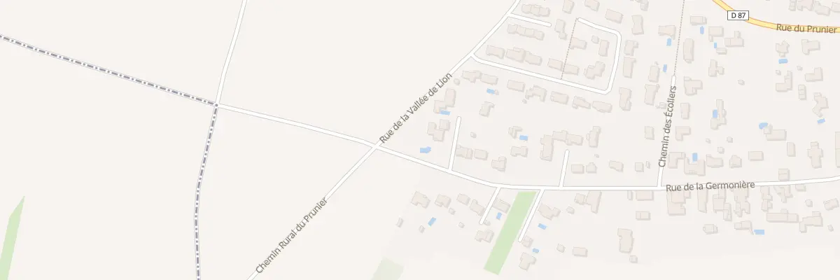 Plan du 70 Rue de la Germonière à Montamisé
