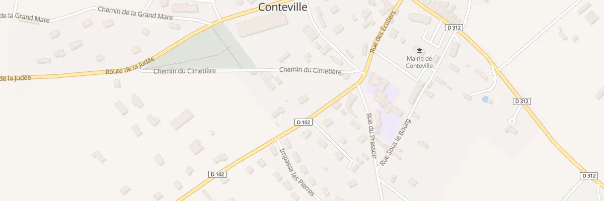 Plan du 92 Rue de la Forge à Conteville