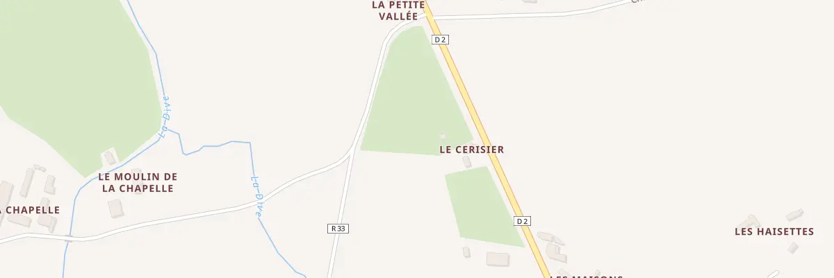 Plan du 1 Le Cerisier à Saint-Rémy-des-Monts