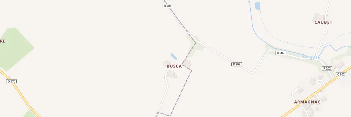 Plan du 9004 Quartier du Busca à Béraut