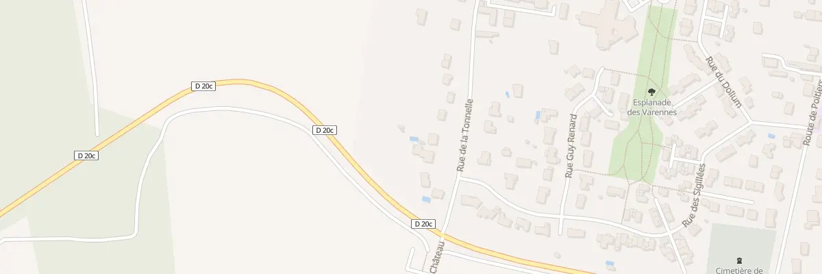 Plan du 19 Rue de la Tonnelle à Saint-Georges-lès-Baillargeaux