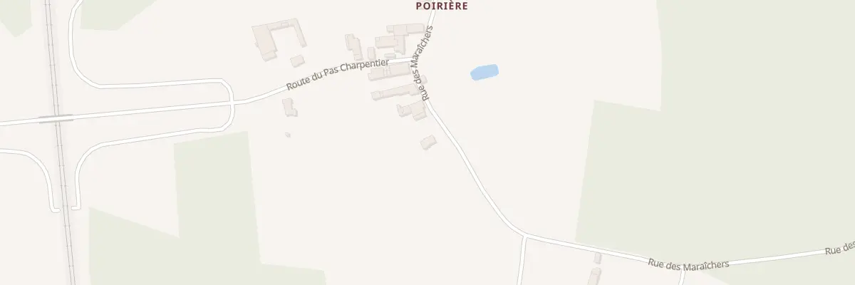 Plan du 10 Rue des Maraichers à Scorbé-Clairvaux