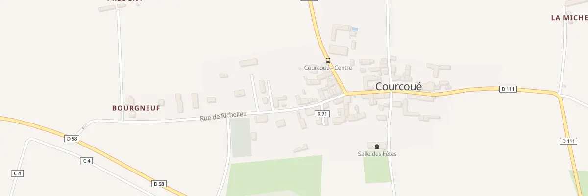 Plan du 28 Rue de Richelieu à Courcoué