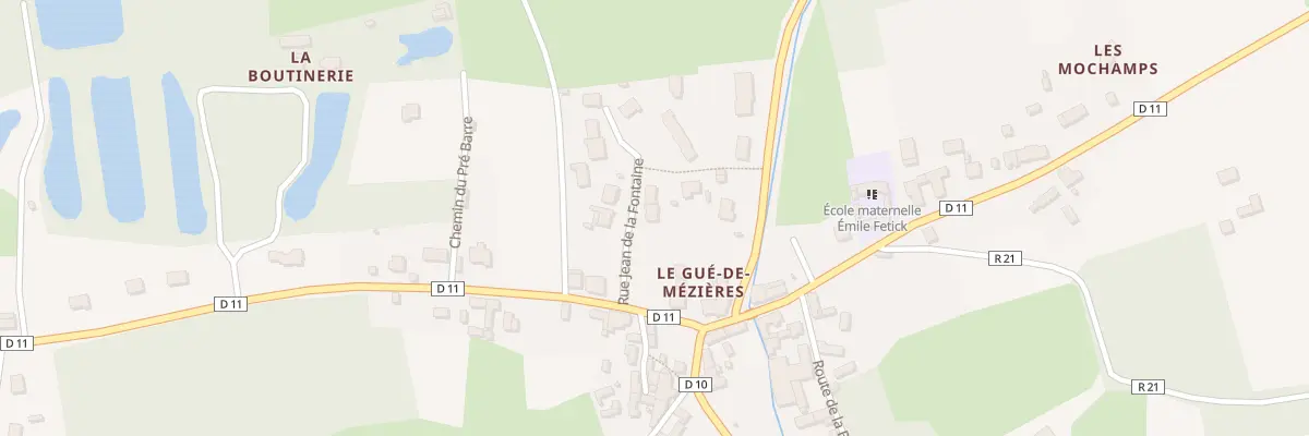 Plan du 1 Rue Jean De La Fontaine à Nogent-sur-Loir