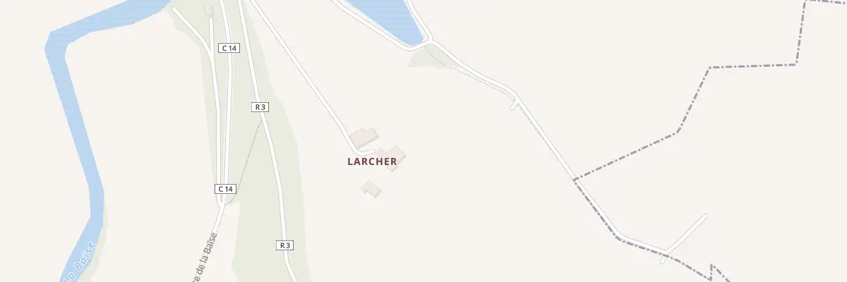 Plan du 5050A Larcher à Beaucaire