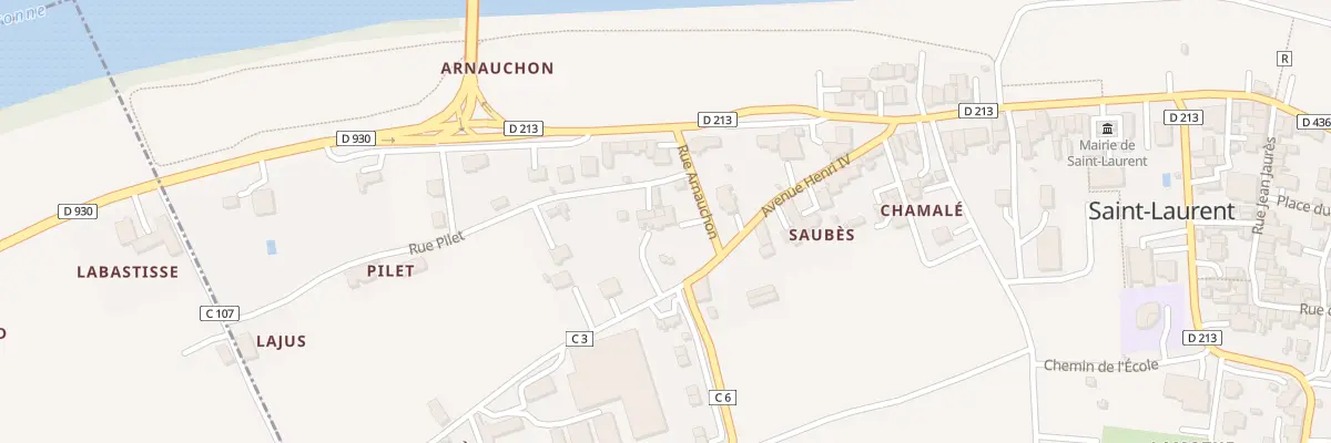 Plan du 4 Rue Arnauchon à Saint-Laurent
