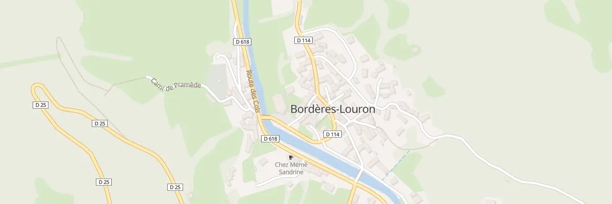 Plan du 3 Cami de la Caussade à Bordères-Louron