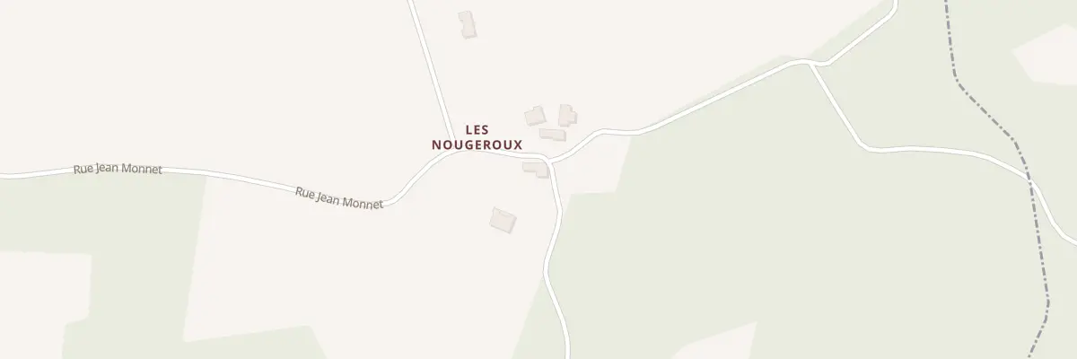 Plan du 43 Rue Jean Monnet à Chazelles