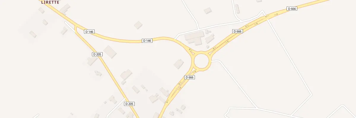 Plan du 616 Av de la Vallee du Lot à Bourran