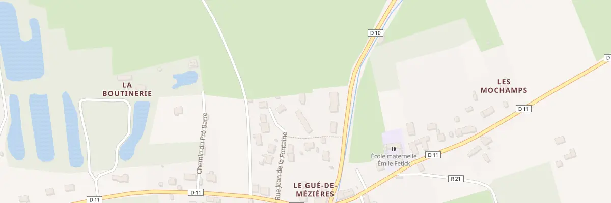 Plan du 7 Rue Jean De La Fontaine à Nogent-sur-Loir