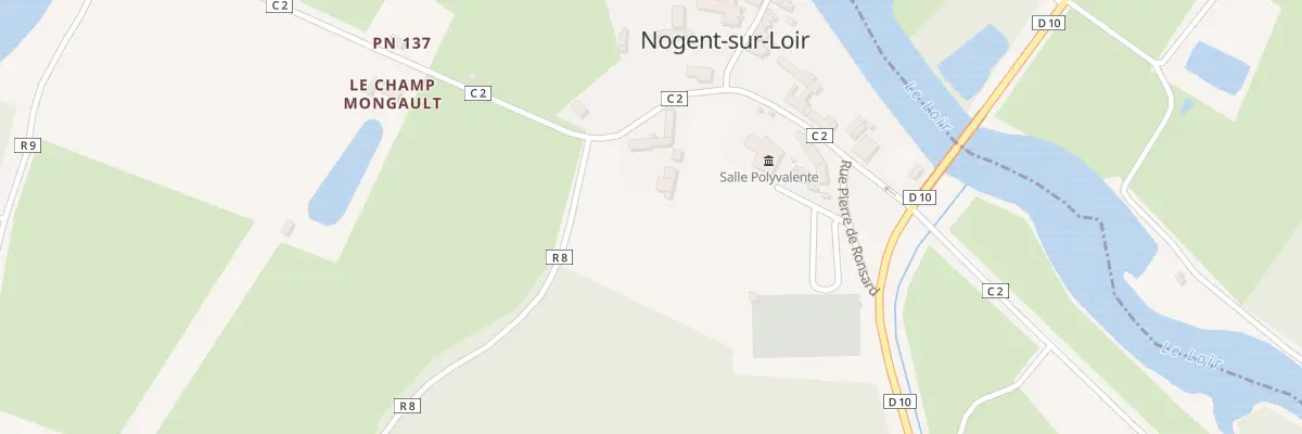Plan du 15 Rue Pierre De Ronsard à Nogent-sur-Loir