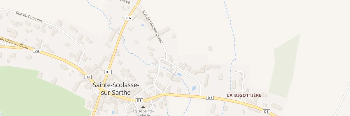 Plan du 10 Rue de l’Ancien Lavoir à Sainte-Scolasse-sur-Sarthe