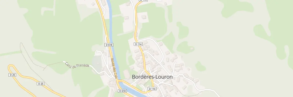 Plan du 5 Pl du Trépadé à Bordères-Louron